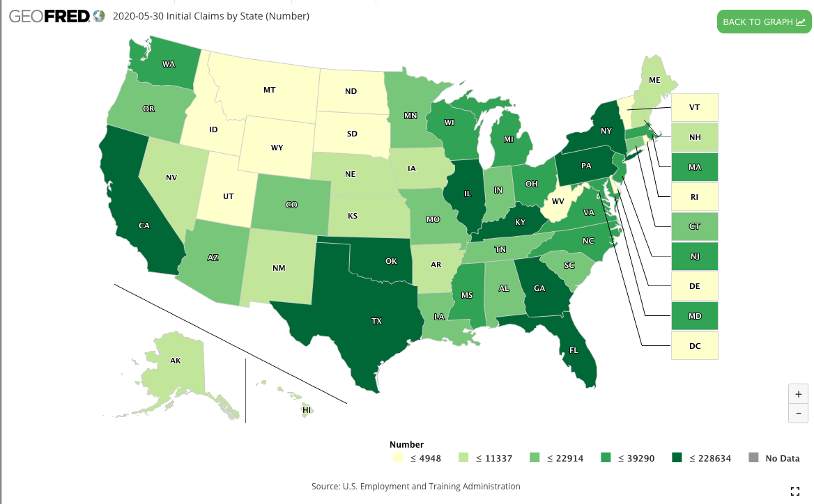 The 9 Maps of FRED | St. Louis Fed Economic Research